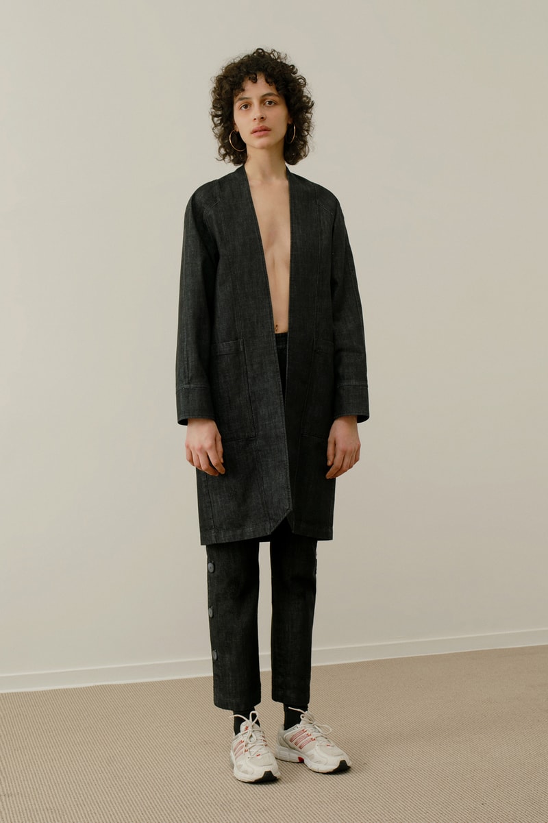 13 bonaparte le denim lookbook french label collars zippers