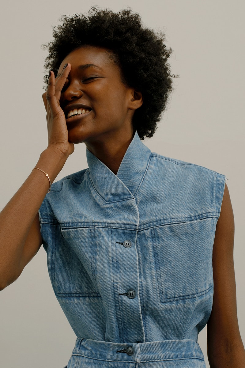 13 bonaparte le denim lookbook french label collars zippers