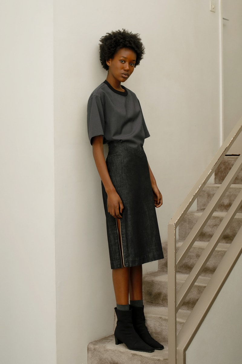 13 bonaparte le denim lookbook french label collars zippers