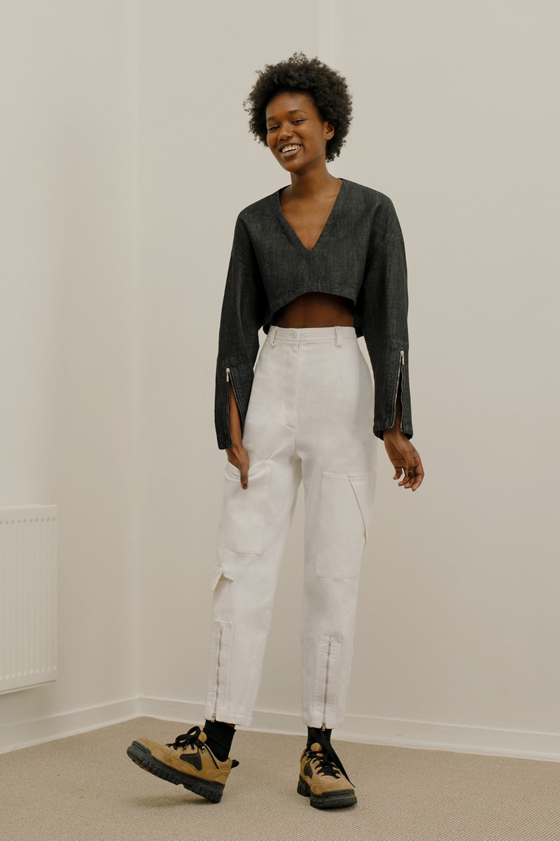 13 bonaparte le denim lookbook french label collars zippers