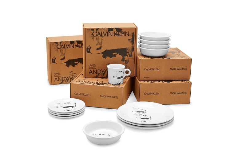 CALVIN KLEIN x Andy Warhol Foundation Home Products Dinnerware Blankets Pillows