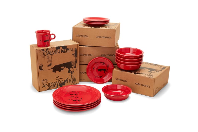 Dine in Style with the New Andy Warhol x CALVIN KLEIN Dinnerware Collection