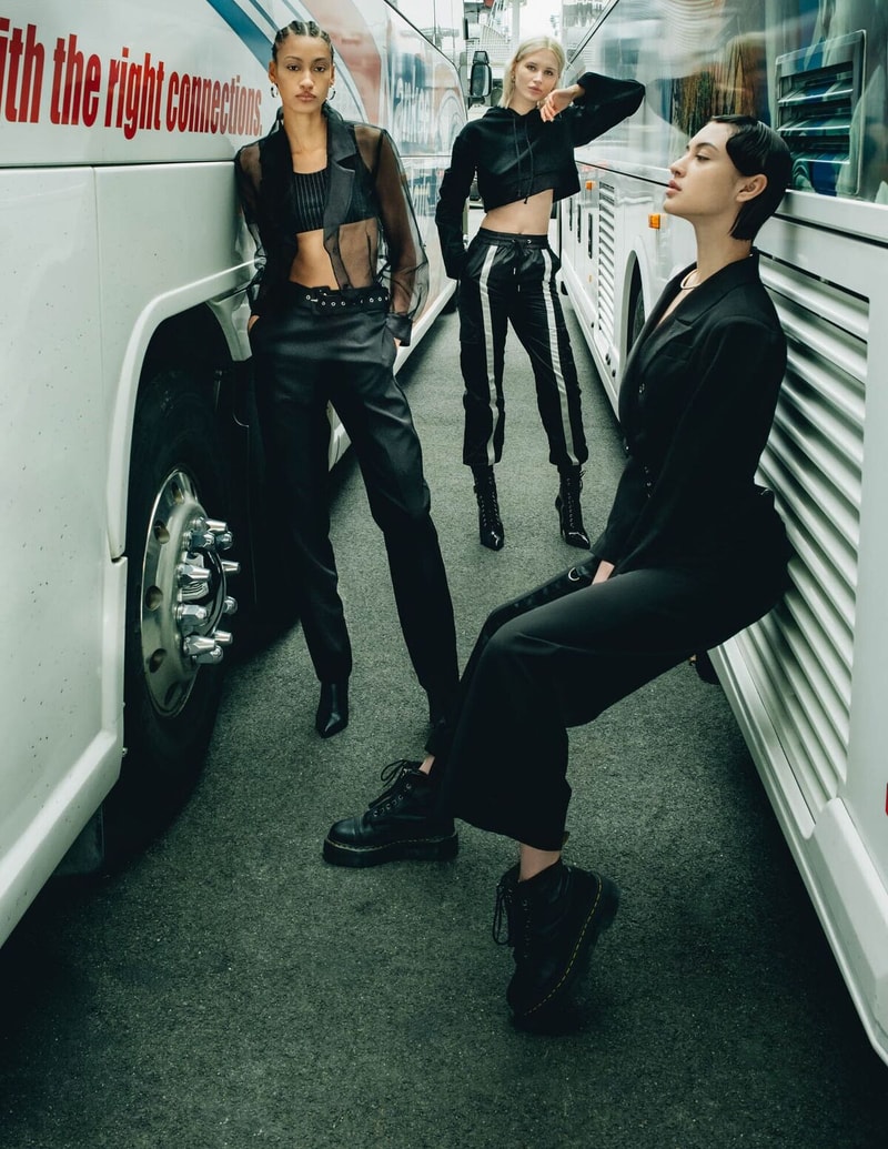 Danielle Guizio Hells Kitchen Editorial Dennis Tejero Black Blue Shades Streetwear Youth