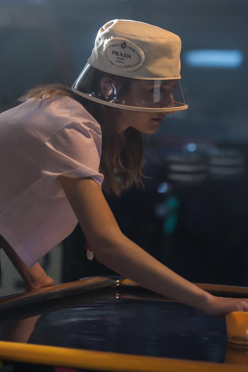 Prada Releases New PVC Visor Hat | Hypebae display picture 3