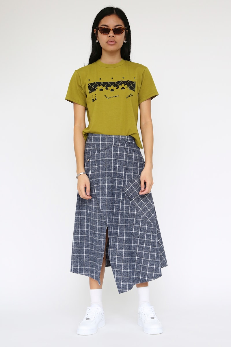 Scapes Spring 2018 Collection Utility Jacket Skip-Stop Trouser  Wyckoff Skirt