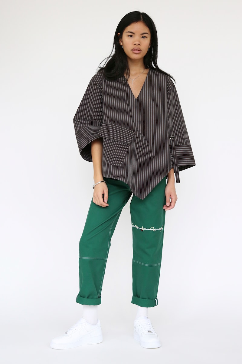 Scapes Spring 2018 Collection Utility Jacket Skip-Stop Trouser  Wyckoff Skirt