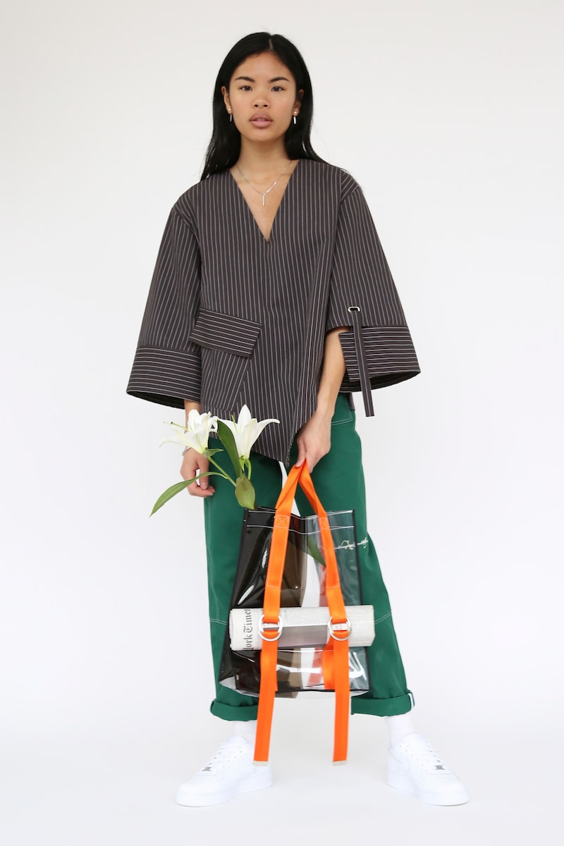 Scapes Spring 2018 Collection Utility Jacket Skip-Stop Trouser  Wyckoff Skirt