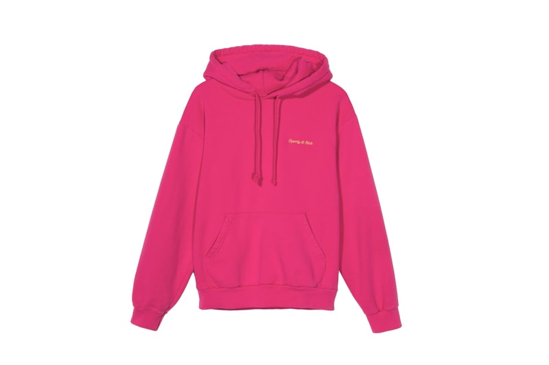 Sporty & Rich Fuschia Hoodie