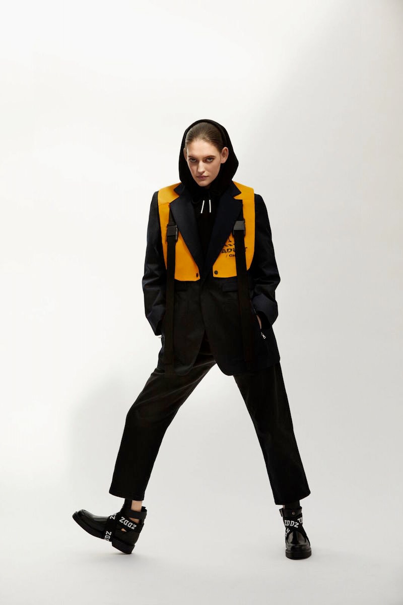 ZDDZ Fall Winter 2018 FW 18 Collection Inflatable Vest Bomber Jackets Tees Streetwear Capsule Range