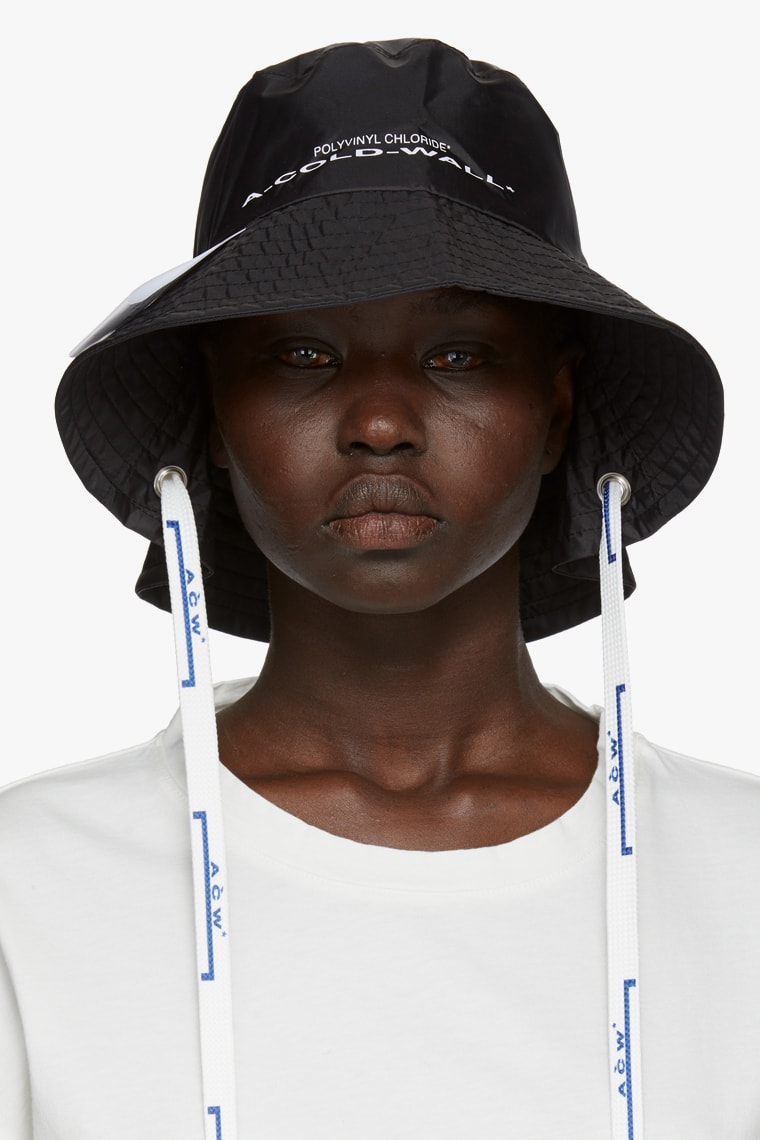 Shop New Accessories from A-COLD-WALL* Hats Bucket Hat Cap Hood Samuel Ross