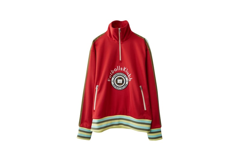 Acne Studios Fotbollsklubb Football Sweatshirt Red