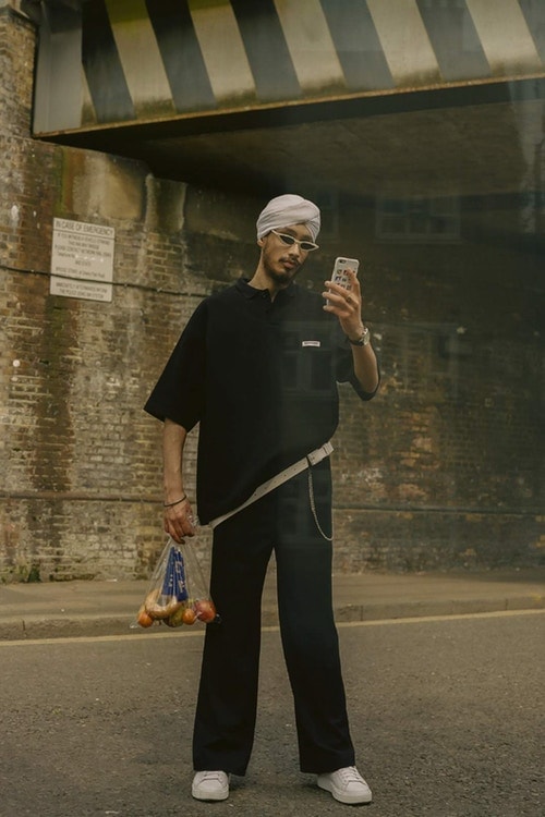 Ader Error Spring/Summer 2018 Collection Campaign Shirt Pants Black