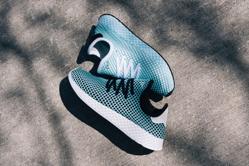 adidas Originals Deerupt Parley Available Now Sustainable Sneaker Ocean Plastic Material Shoe