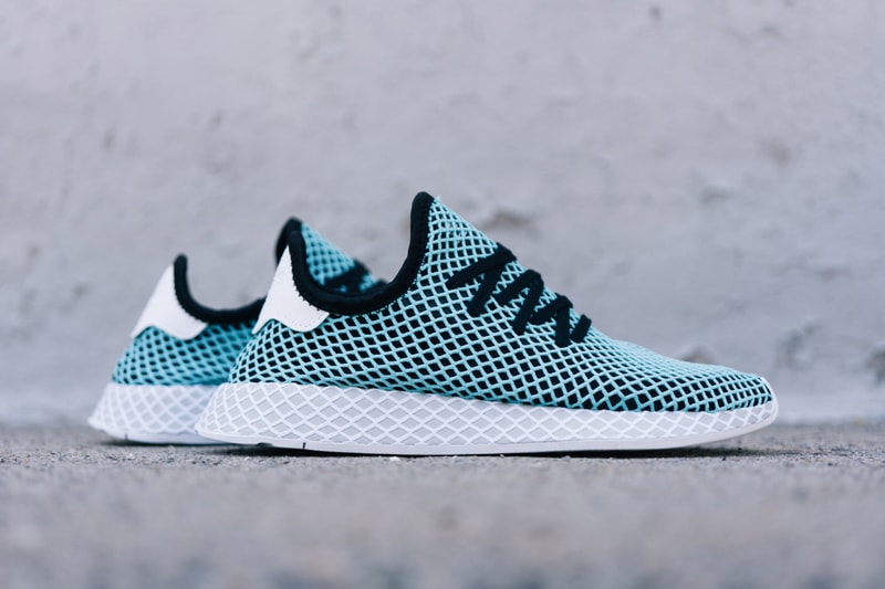 adidas Originals Deerupt Parley Available Now Sustainable Sneaker Ocean Plastic Material Shoe