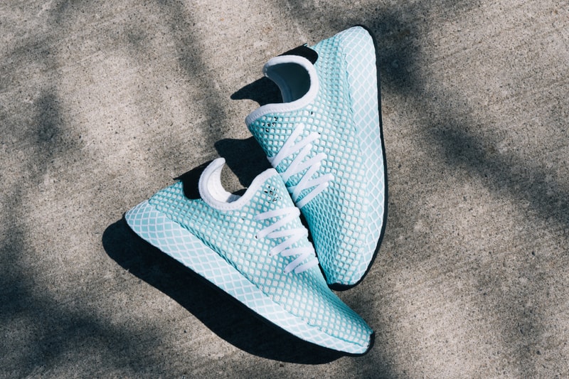 adidas Originals Deerupt Parley Available Now Sustainable Sneaker Ocean Plastic Material Shoe