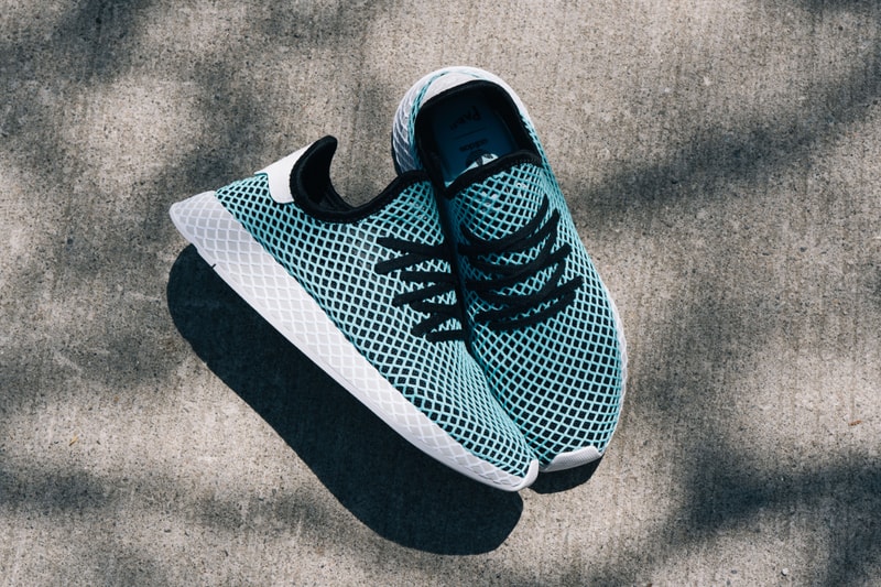 adidas Originals Deerupt Parley Available Now Sustainable Sneaker Ocean Plastic Material Shoe