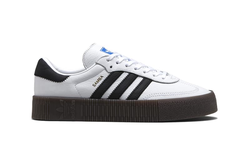 adidas gazelle silver green womens Women's Samba White/Black/Red