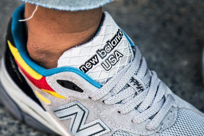 Aries x New Balance 990v3 Retro Dad Sneaker Collaboration 2018
