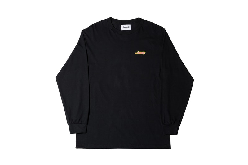 Awake NY Spring/Summer 2018 Wave Logo Longsleeve Tee Black