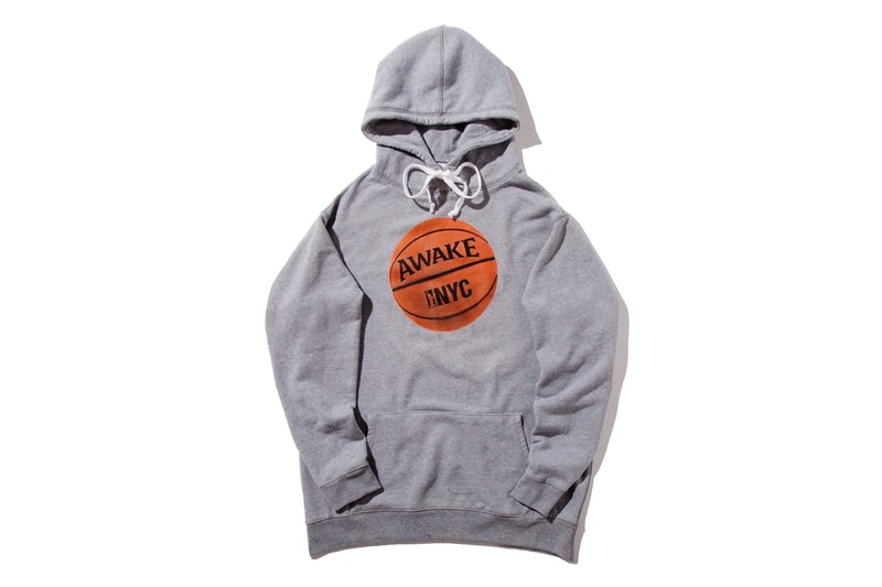 Awake NY Spring/Summer 2018 Hoop Hoodie Grey