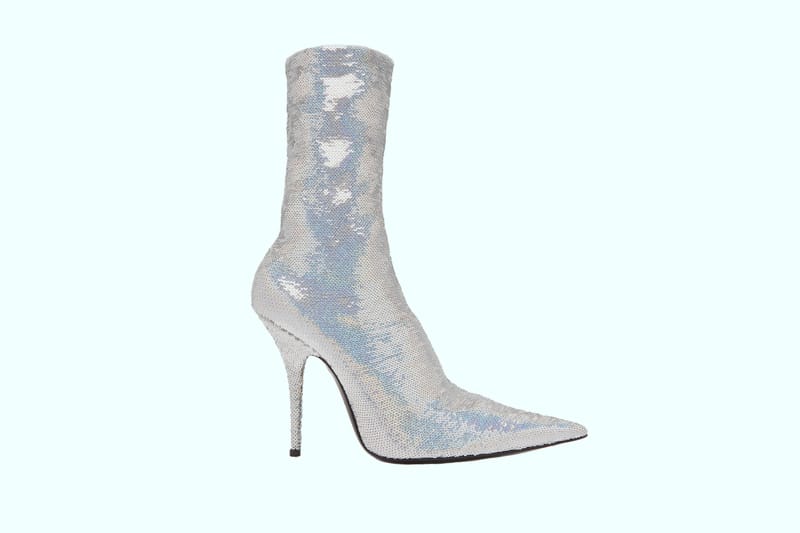 Balenciaga's Sequin Knife Boots Are the Definition of a Statement