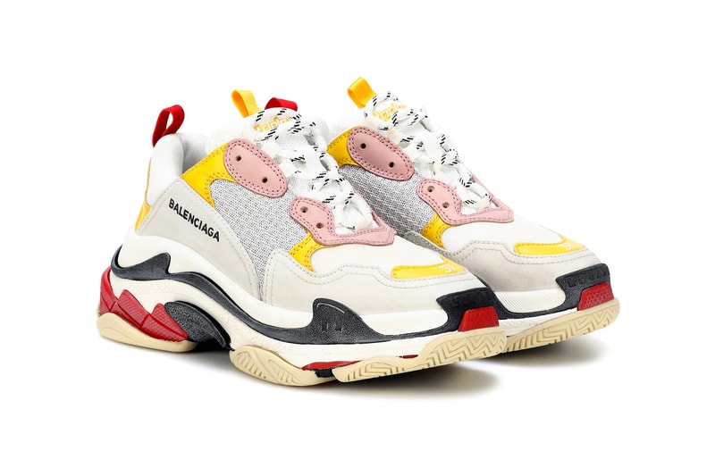 balenciaga triple-s womens exclusive mytheresa.com restock chunky sneakers