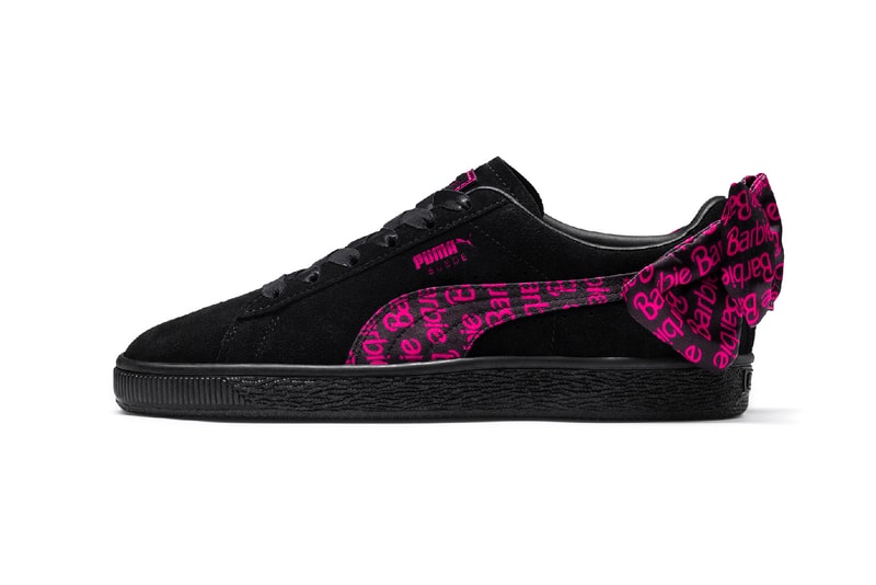 Barbie x PUMA Suede Bow Black Pink