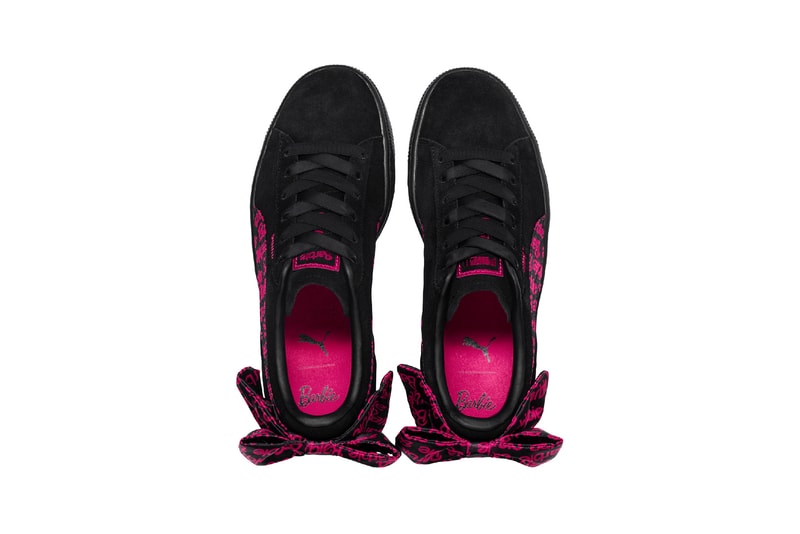 Barbie x PUMA Suede Bow Black Pink