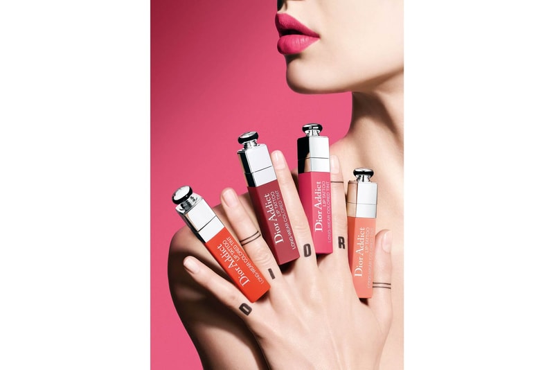 Bella Hadid Dior Beauty Addict Lip Tattoo