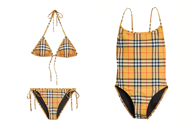 Burberry's Vintage Check Swimwear Is on Our Summer Wish List