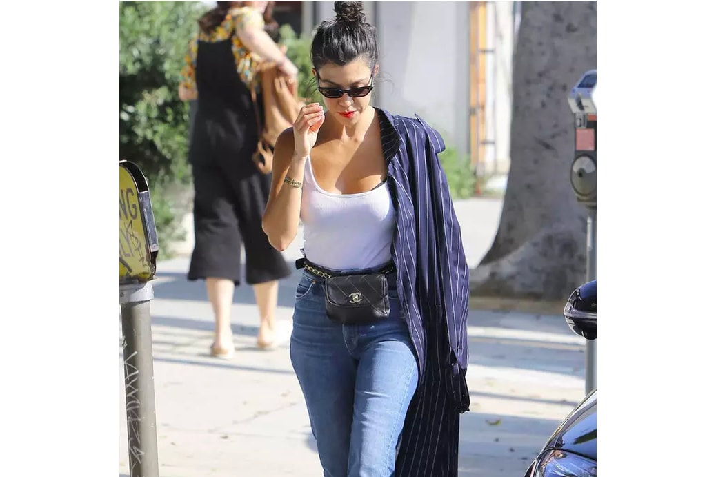 Cinch In Your Waist With A Designer Fanny Pack, à La Kourtney Kardashian's  Street Style Will Inspire You, Whether You're A Fan Or Not POPSUGAR Fashion  Photo 