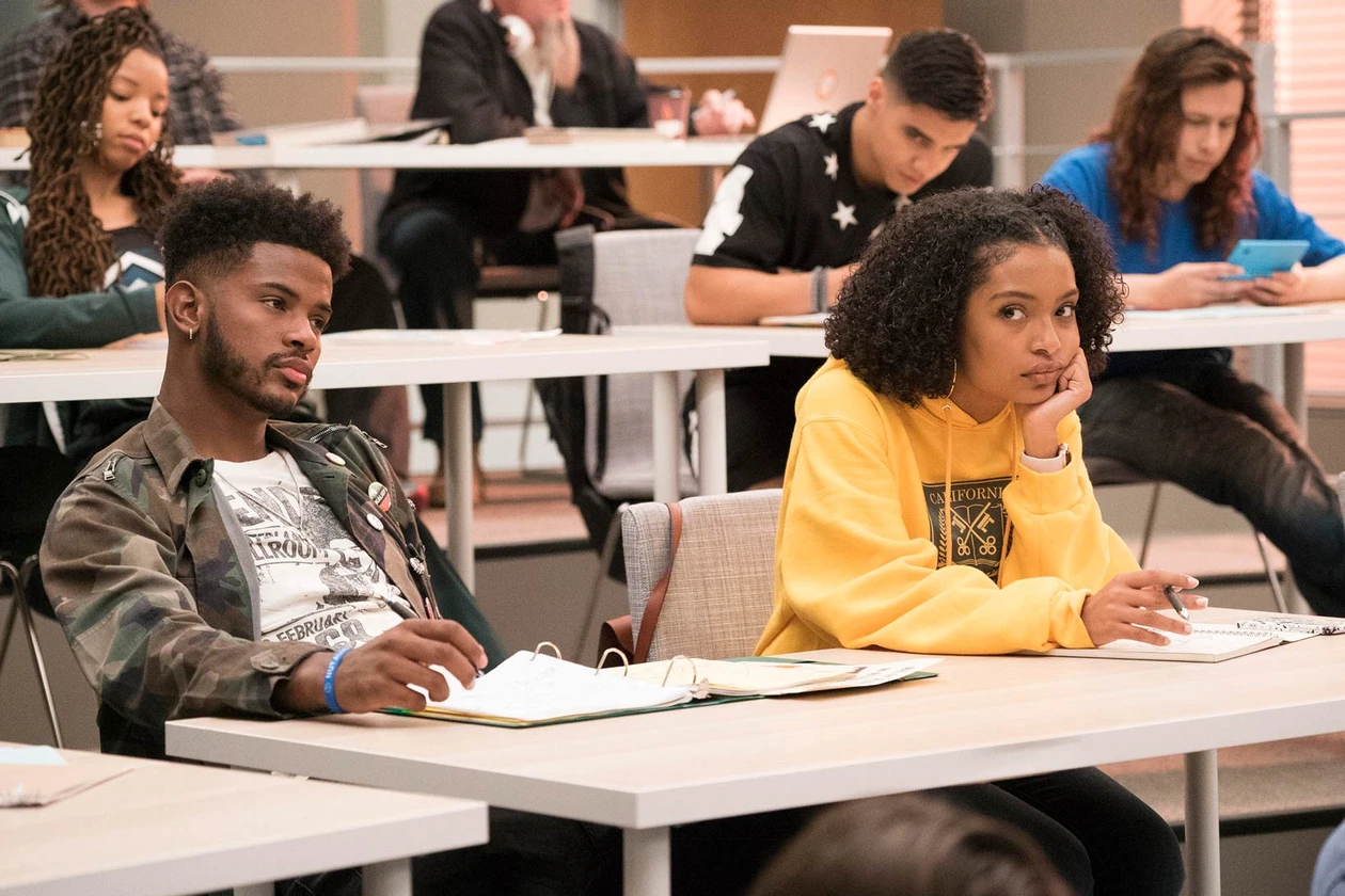 Best College-Themed Shows and Movies To Watch TV Show Entertainment Grown-ish Yara Shahidi Chloe & Halle Trevor Jackson Chloe & Halle Luka Sabbat Francia Raisa Emily Arlook