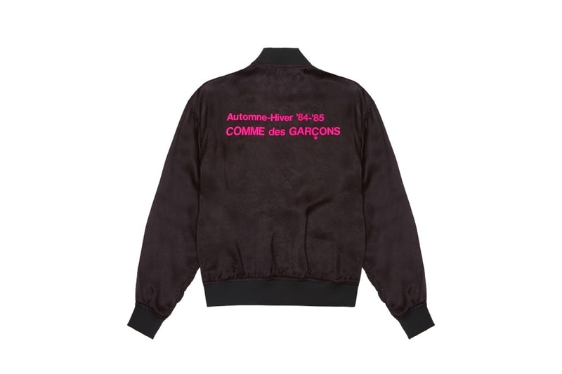 COMME des GARÇONS Breaking News CDG Jackets Black Pink