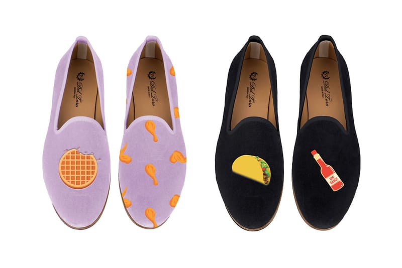Del Toro's "Foodies" Collection Features Velvet Slippers With Your Favorite Snacks