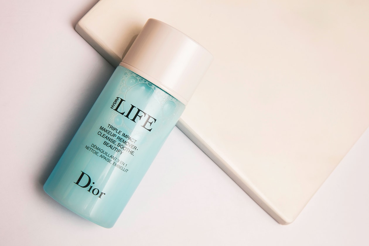 dior beauty hydra life skincare toner sorbet creme eye gel cream makeup remover