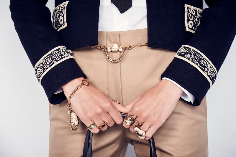 Dior Cruise 2019 Resort Runway Backstage Belt Rings
