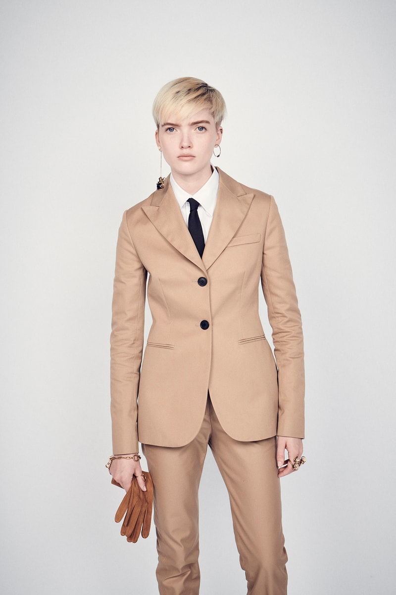 Dior Cruise 2019 Resort Runway Backstage Ruth Bell Earring Suit