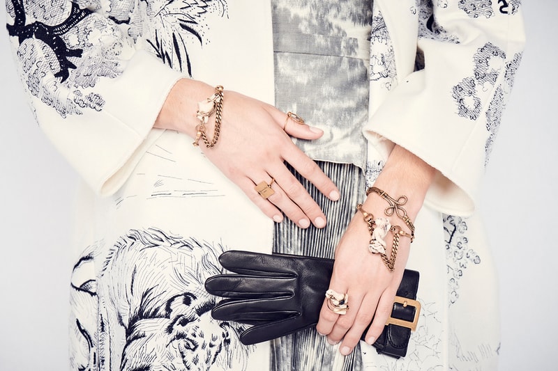 Dior Cruise 2019 Resort Runway Backstage Gloves Bracelets Rings