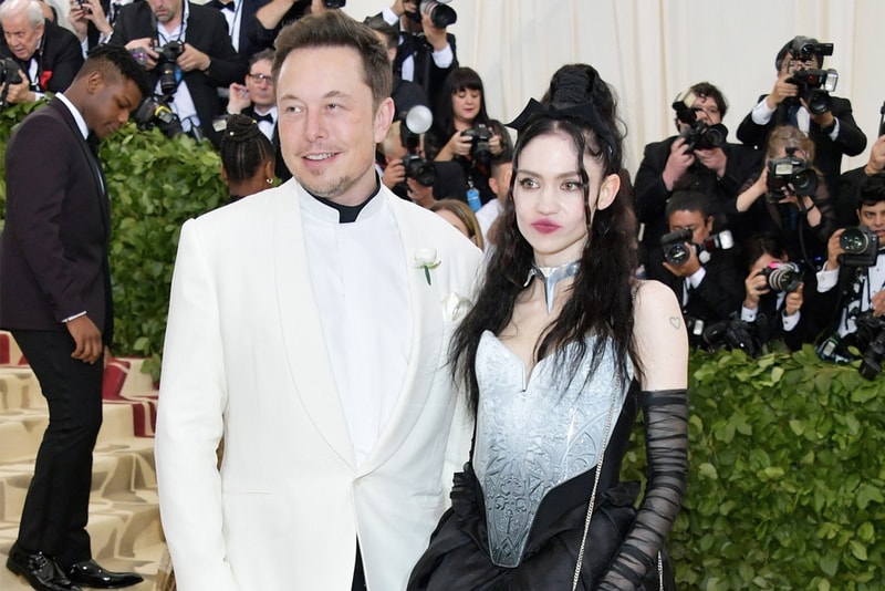 Elon Musk Grimes at Met Gala 2018 Dating Relationship