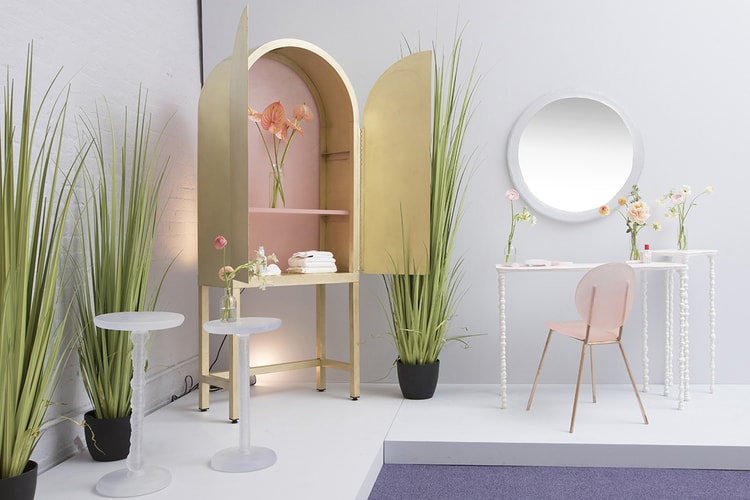This Furniture Is Literally Made From Recycled Glossier Packaging – and We Need It Now