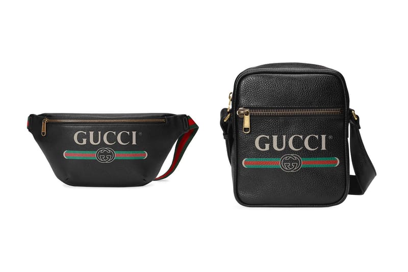 Gucci's Fanny Pack & Messenger Bag Arrive in Black