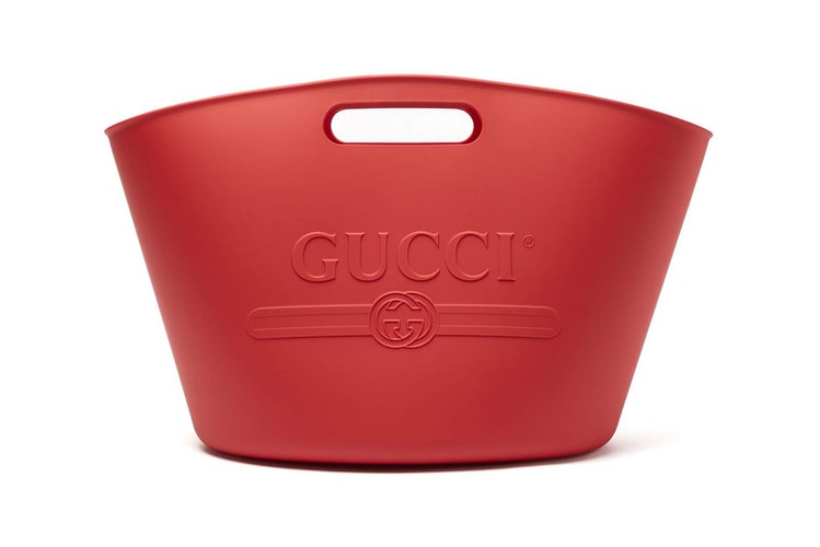 Gucci's Oversized Logo Rubber Bag Is at the Top of Our Summer Wish List