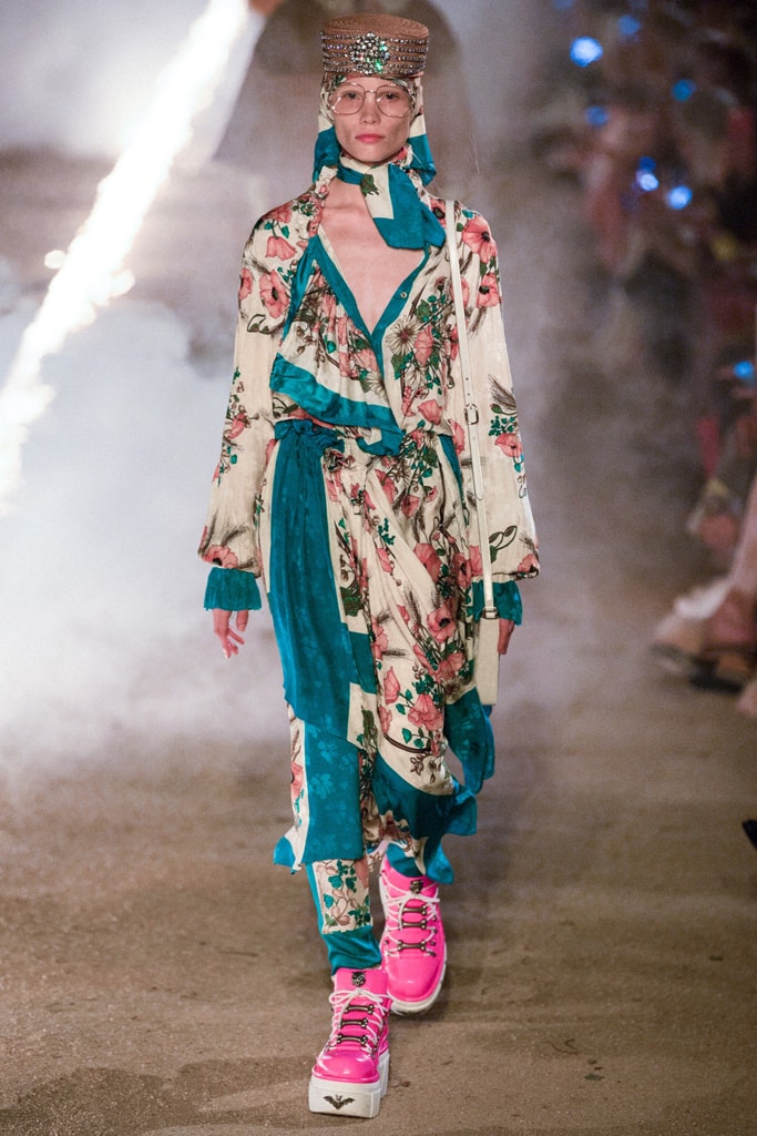 Gucci Resort 2019 Runway Collection Alessandro Michele Print Iconic Pattern Logo Symbolism Religion