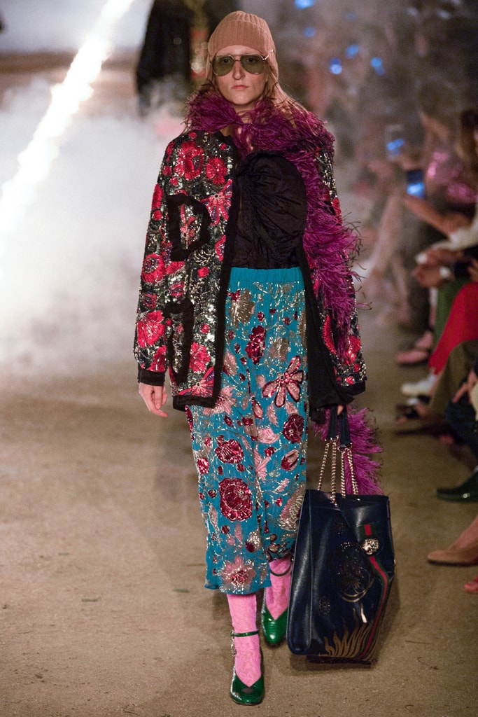 Gucci Resort 2019 Runway Collection Alessandro Michele Print Iconic Pattern Logo Symbolism Religion