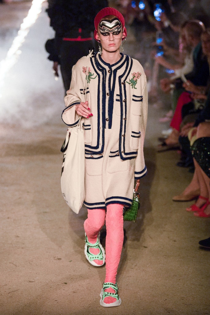 Gucci Resort 2019 Runway Collection Alessandro Michele Print Iconic Pattern Logo Symbolism Religion