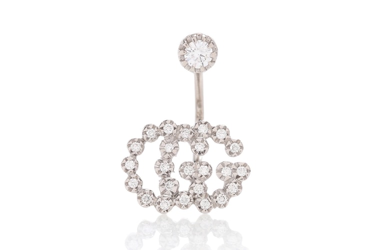 Gucci's Double G Diamond Earring Takes Logo-Mania to a Whole New Level