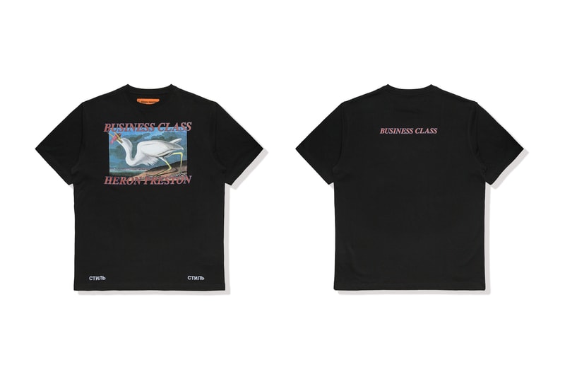 Heron Preston Business Class T Shirt Black