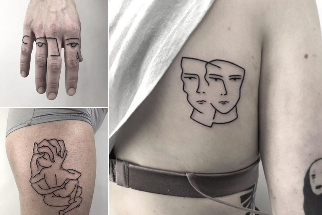 5 Tattoo Artists to Follow on Instagram Sasha Masiuk Baby Shoe Sophie Lee Miryam Lumpini