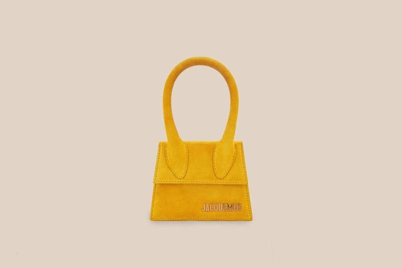 Jacquemus Le Sac Chiquito Mini Micro Bag Handbag Kendall Jenner Kim Kardashian Rihanna Yellow Suede Spring Summer 2018