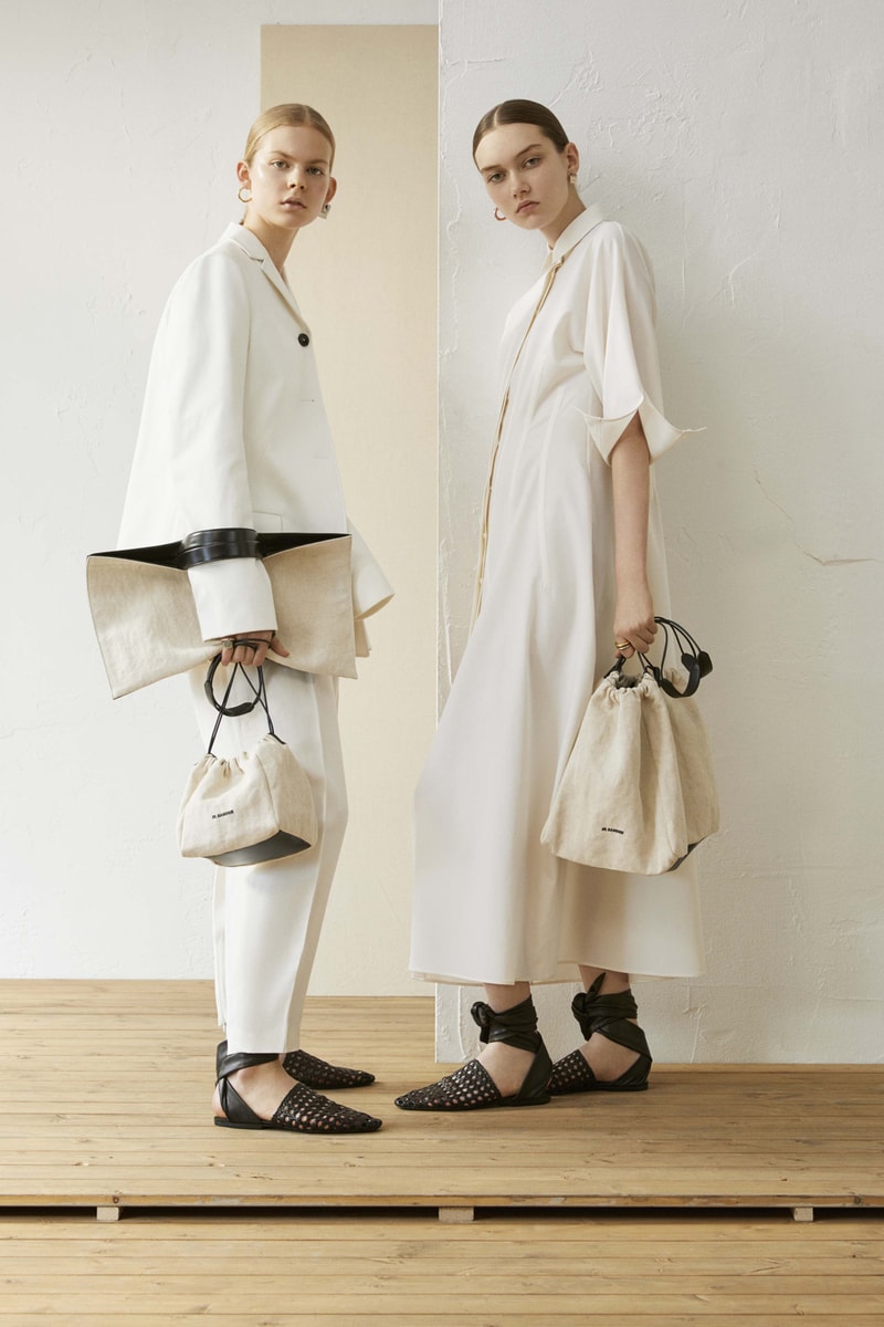 Jil Sander Resort 2019 Collection Lookbook Blazer Pants Dress White